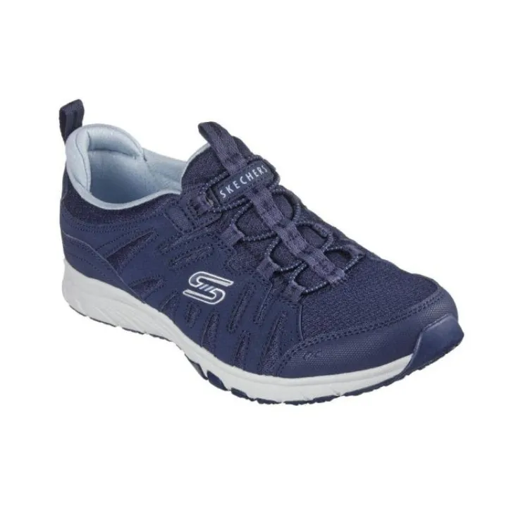 Skechers Gratis Sport Unwind Low Top Running Shoes Women's Marine Blue-3