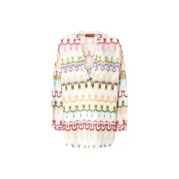 MISSONI Crochet knit Mini Dress