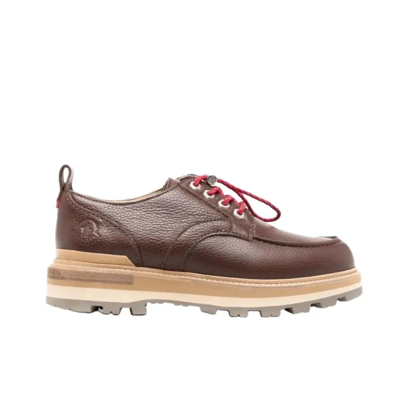 Moncler Peka City Casual Shoes Men's Brown-1