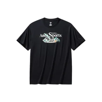 Anta Life Collection T Shirt Men's Basic Black