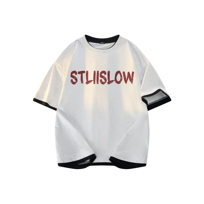 Stillslow Short Sleeved T Shirts Unisex-4