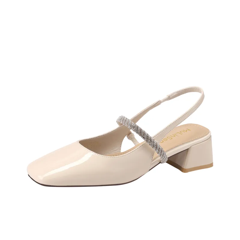 Mulinsen High Heels Women's Beige-0