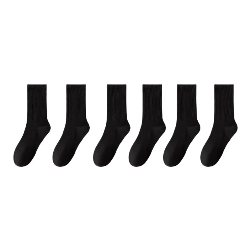 PLANDOO Mid Calf Socks Unisex 6 Pack-16