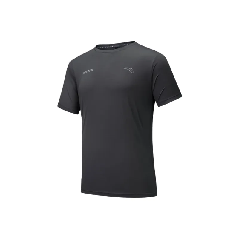 Anta Running Collection T Shirt Men's Castle Gray-0