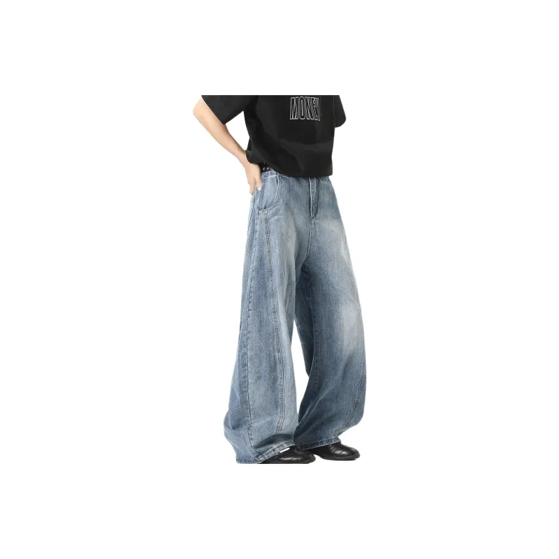 RAP PANDA Jeans Unisex Blue-2