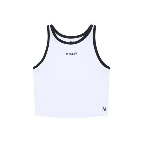 MLB Preppy Style Collection New York Yankees SS25 Tank Top Women's White