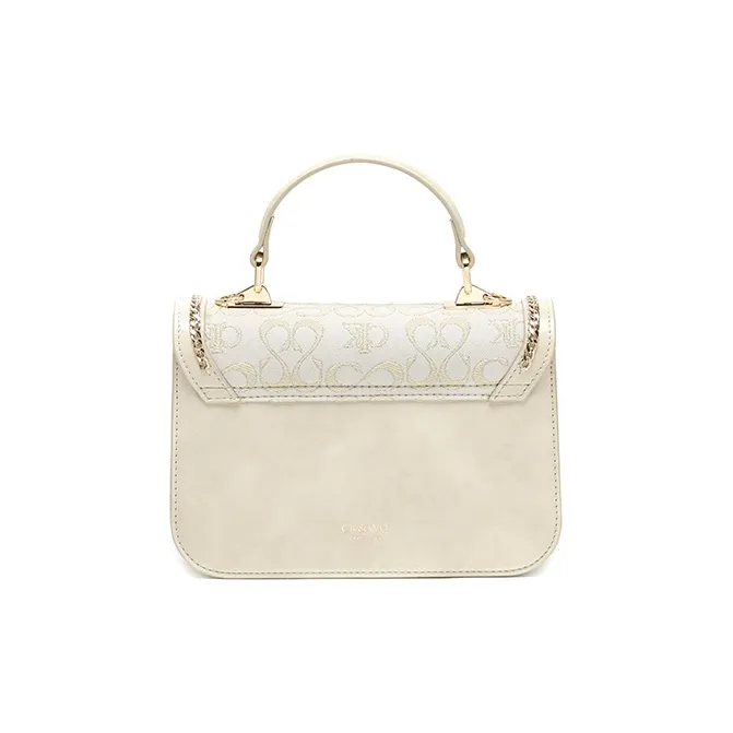 BETTINA VIVIAN PU Handbag Women's Ecru-4