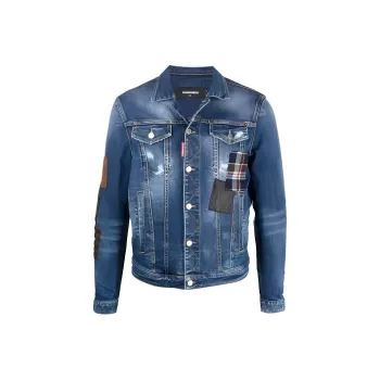 DSQUARED 2 Denim Jackets Men Blue