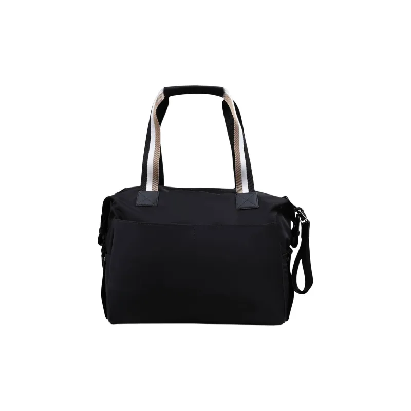 HUGO BOSS Polyester One Shoulder Handbag Unisex Black-2