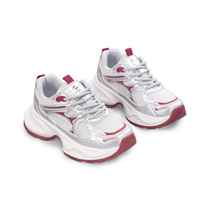 Gai Renpu Anti Slip And Wear Resistant Height Increasing Low Top Chunky Sneakers Women's-3