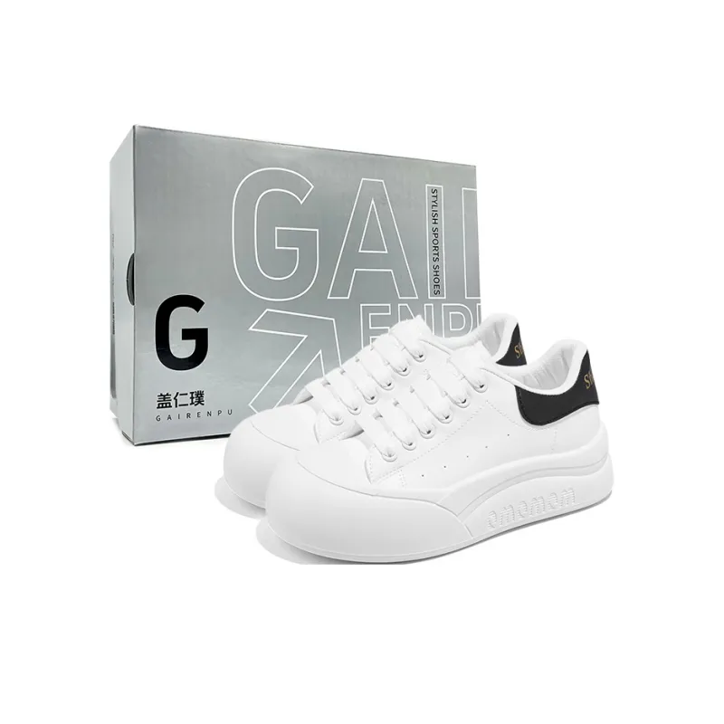 Gai Renpu Anti Slip Wear Resistant Low Top Skateboard Shoes Women's-5