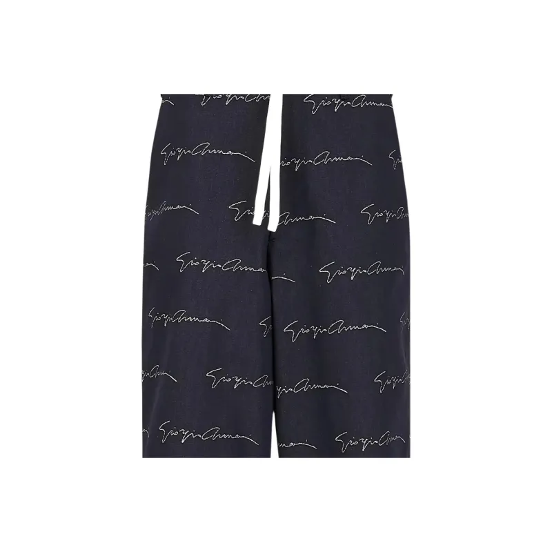 AMANI Denim Shorts Men's Navy Blue-4