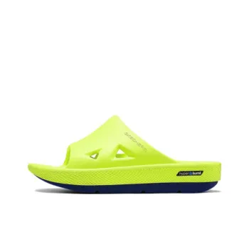 Skechers GO RECOVER Slip Resistant Abrasion Resistant Slide Slippers Men's Neon Green