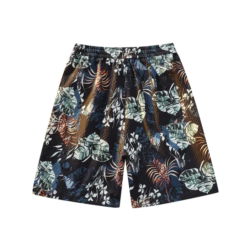 PASOK Casual Shorts Unisex PA013 Hawaii Red-1
