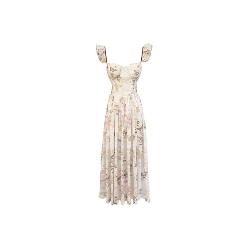 Mu Xiao Xin Short Sleeved Dress Women's-0