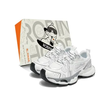 ROBINHOOD Wear resistant, Lightweight, Breathable, And Non slip. Low Top Chunky Sneakers Men's Box Included
