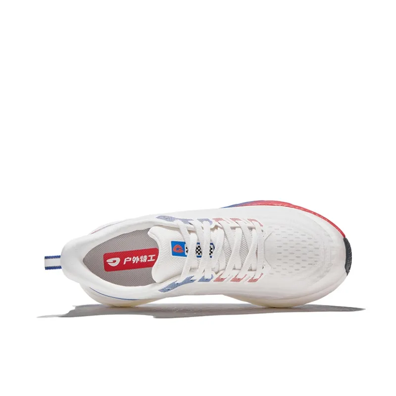 HOT POTATO Running Shoes Unisex Low Top White Purple/White Blue-9