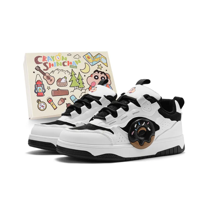 Crayon Shinchan Slip Resistant, Abrasion Resistant, Breathable Low Top Skateboard Shoes Unisex-26