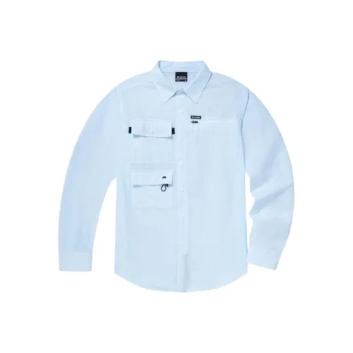 Columbia Shirt Men's Light Blue