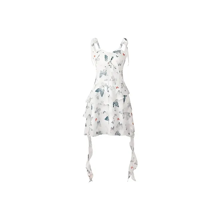 KUNZHUDAXIANG Slip Dress Women's-0