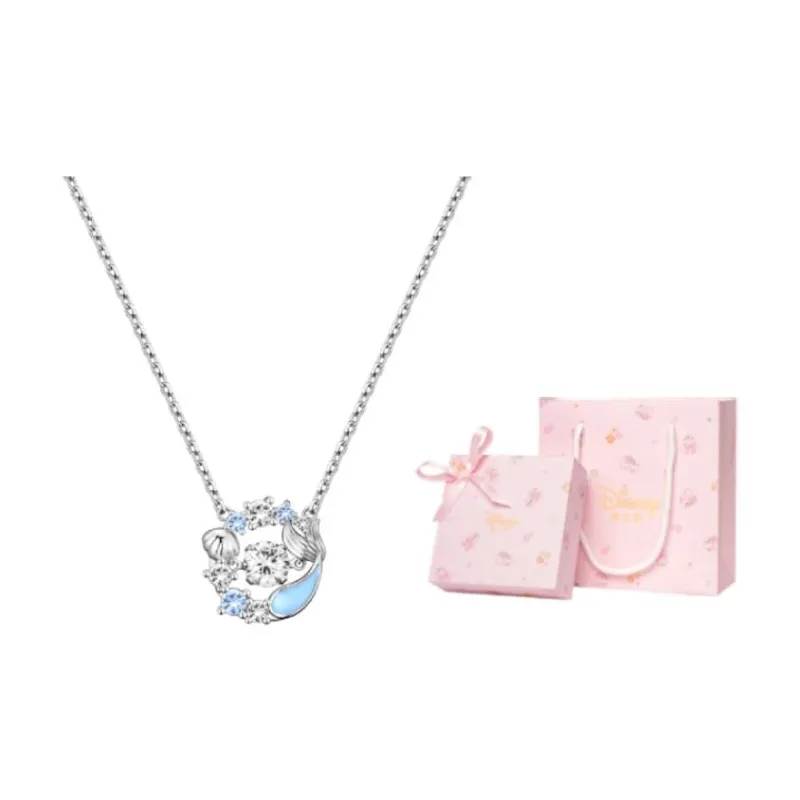 Disney Princess S925 Silver Necklaces Women's-0