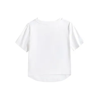 ILYOIL Set in Sleeve T Shirt Women's