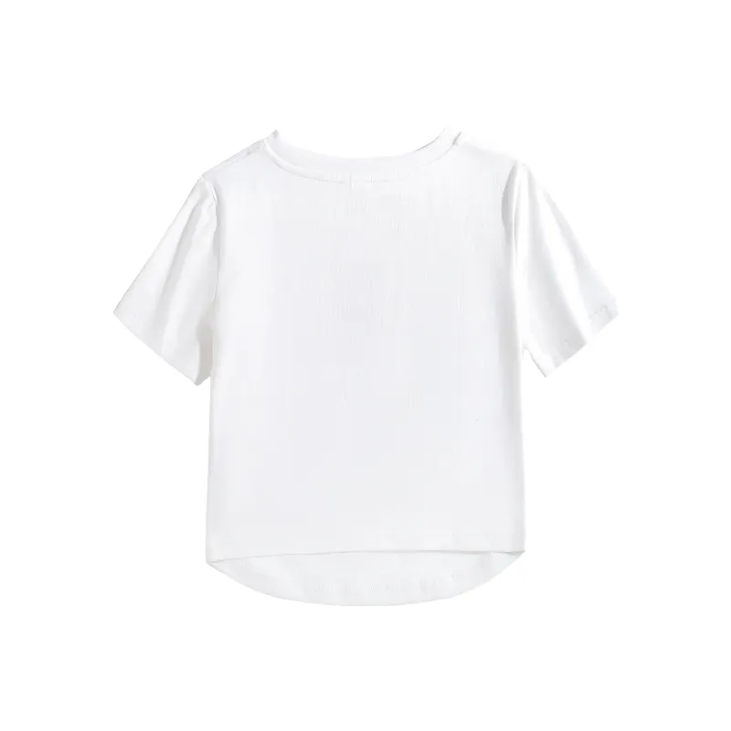 ILYOIL Set in Sleeve T Shirt Women's-1