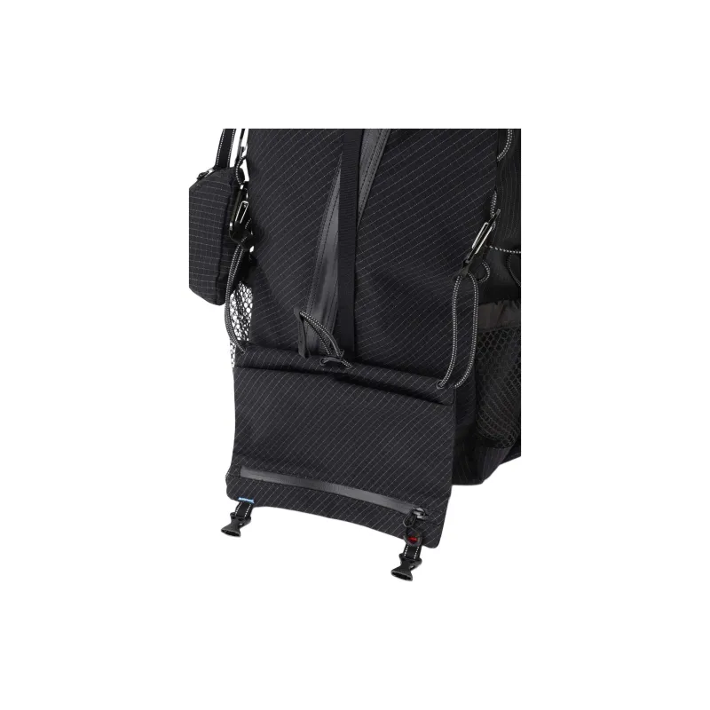 And Wander Polyester Backpack Unisex Black-16