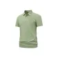 [7A Antibacterial Quick Dry]Gray Pea Green (B Gold Letter Chest Logo)