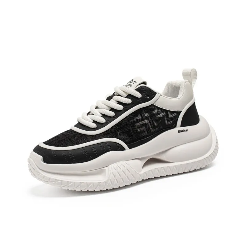 BAKE Anti Slip Wear Resistant Low Top Casual Shoes Men's-0