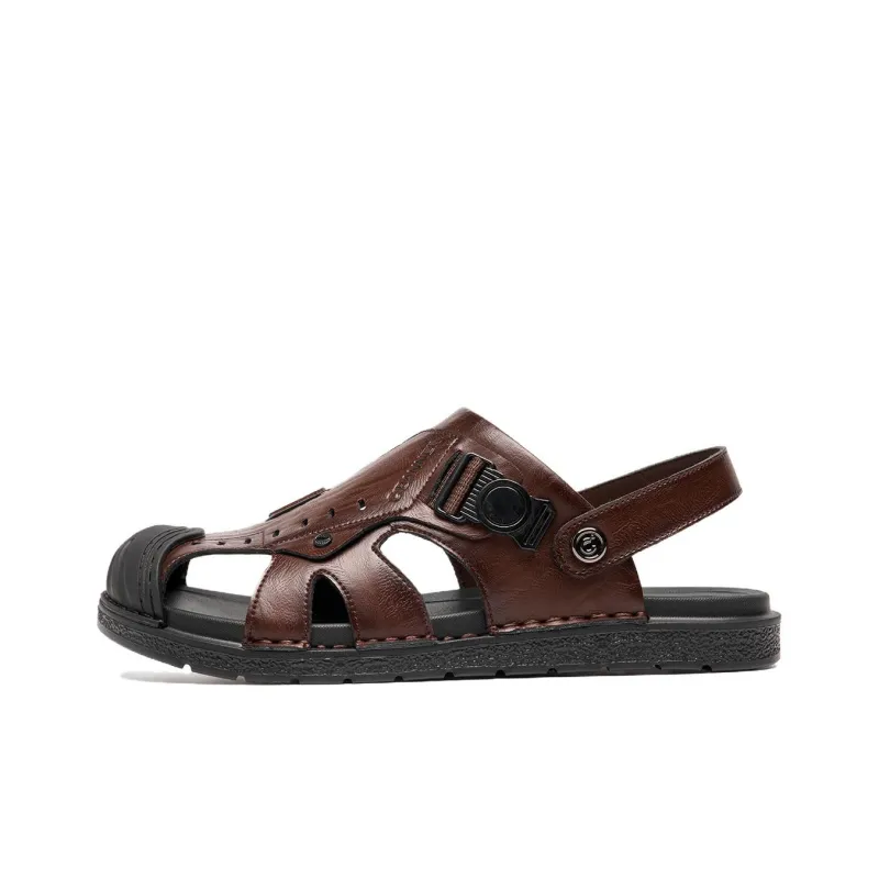 C°BANNER Beach Sandals Men's Brown-0