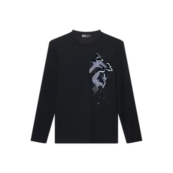 ANDREW MACKENZIE T Shirts Men Black