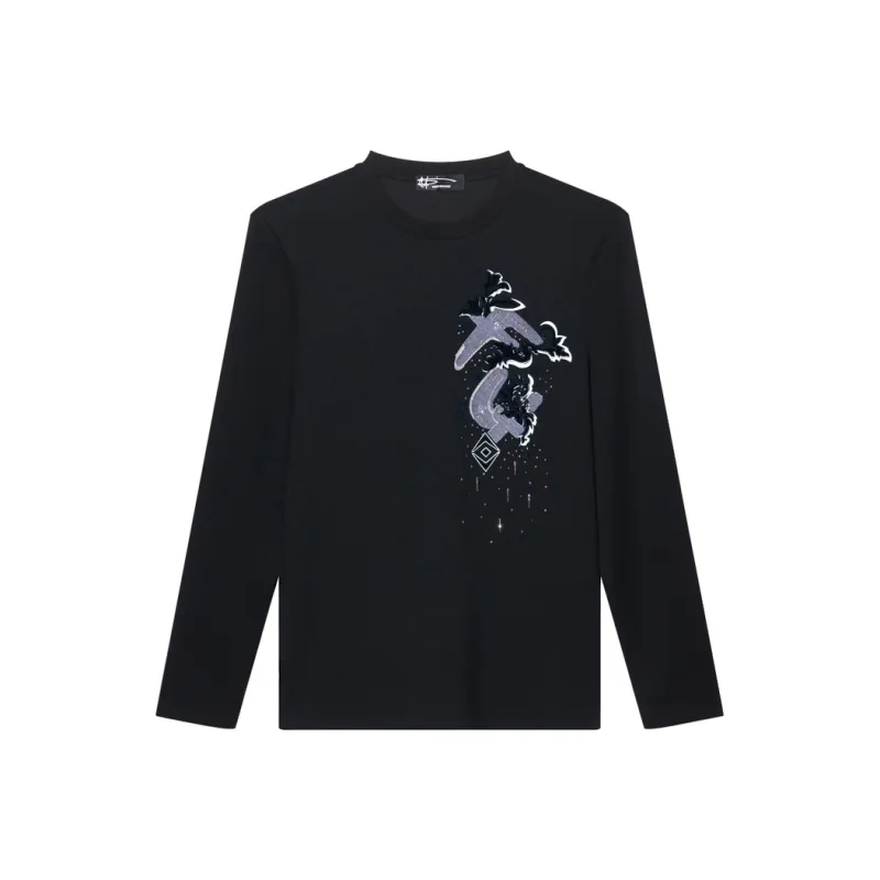 ANDREW MACKENZIE T Shirts Men Black-0