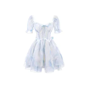 ABBY GODDESS Short Sleeved Dress Women's