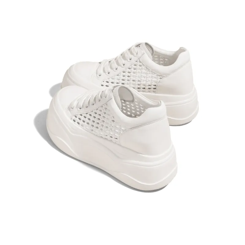 KODI Height Increasing Abrasion Resistant Low Top Skateboard Shoes Women's-3