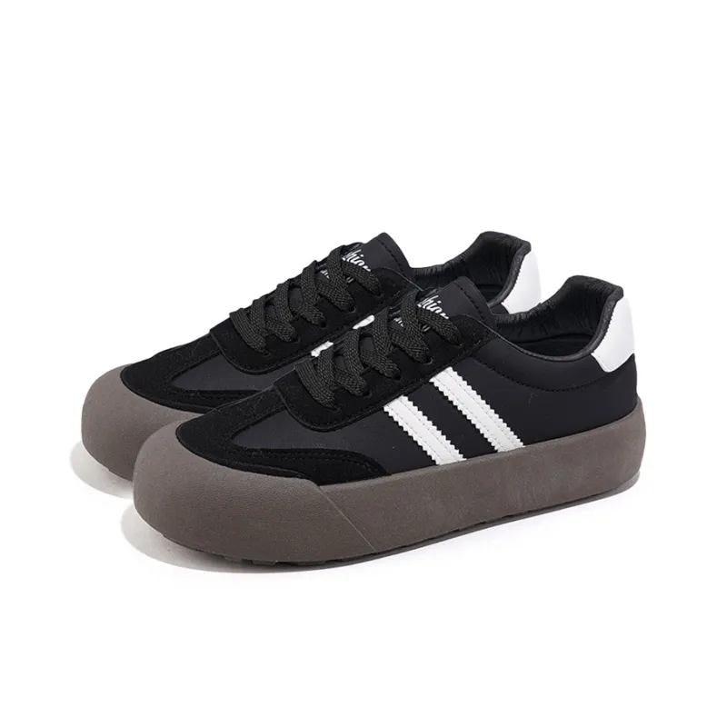 Gai Renpu Slip Resistant, Lightweight, And Breathable Low Top Skateboard Shoes Women's-2