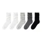 [5 Pack]White+Light Gray+Dark Gray+Black