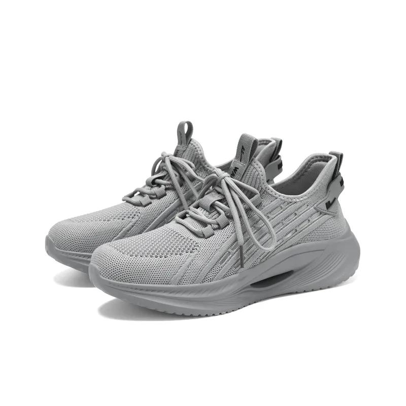 WARRIOR Running Shoes Men Low Top Khaki/Gray/Black-4