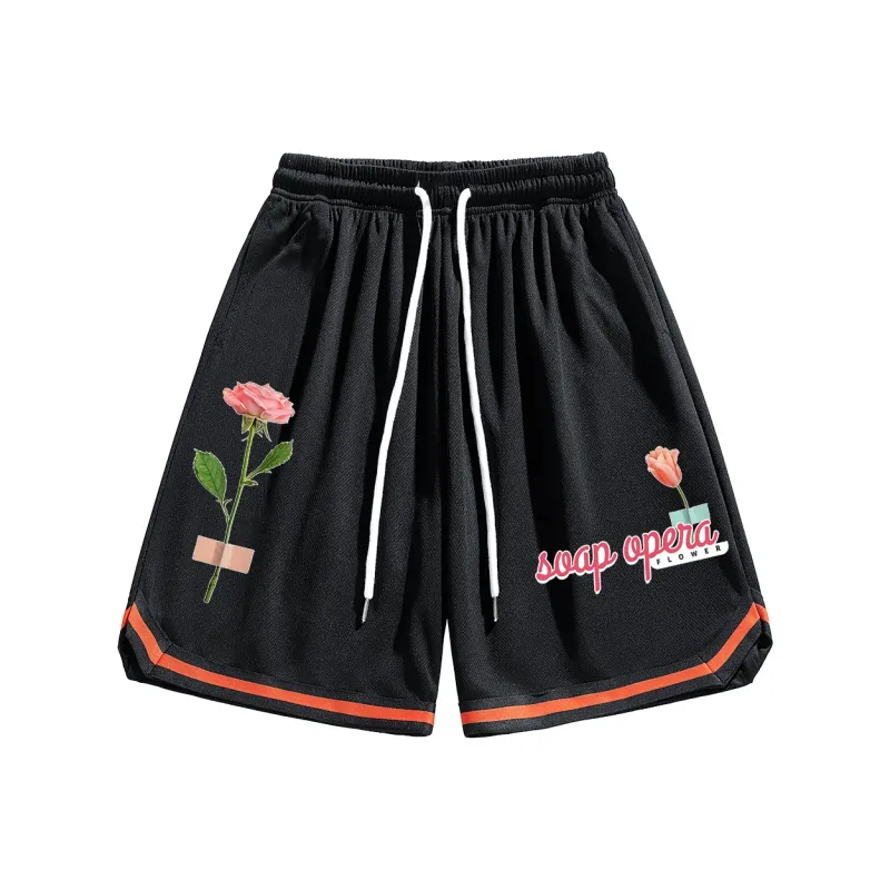 SOAP OPERA Basketball Shorts Unisex-5