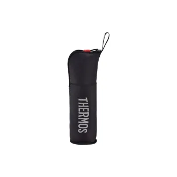 THERMOS Water Bottle Storage Bag Black Gray 9.5*9.5*33.5cm