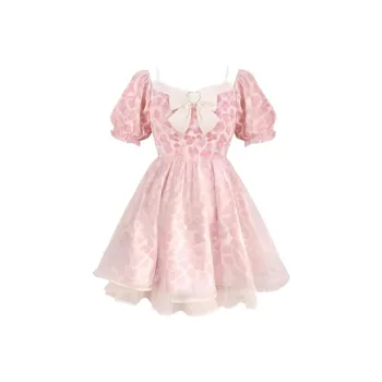 DOKZB Short Sleeved Dress Women's