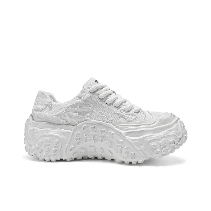 Colorful Creations Slip Resistant, Abrasion Resistant, Breathable, Height Increasing Low Top Chunky Sneakers Men's Box-10