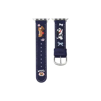 KVZUVUU Apple Compatibility Watch Band Denim Material
