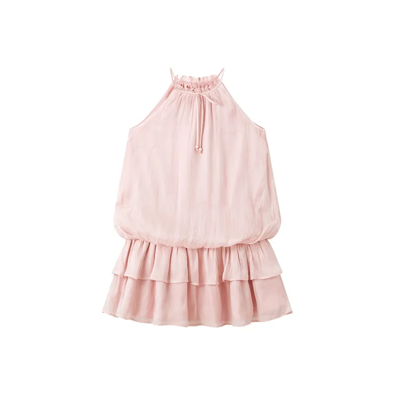 LEDIN Sleeveless Dresses Women's Beauty Pink-0