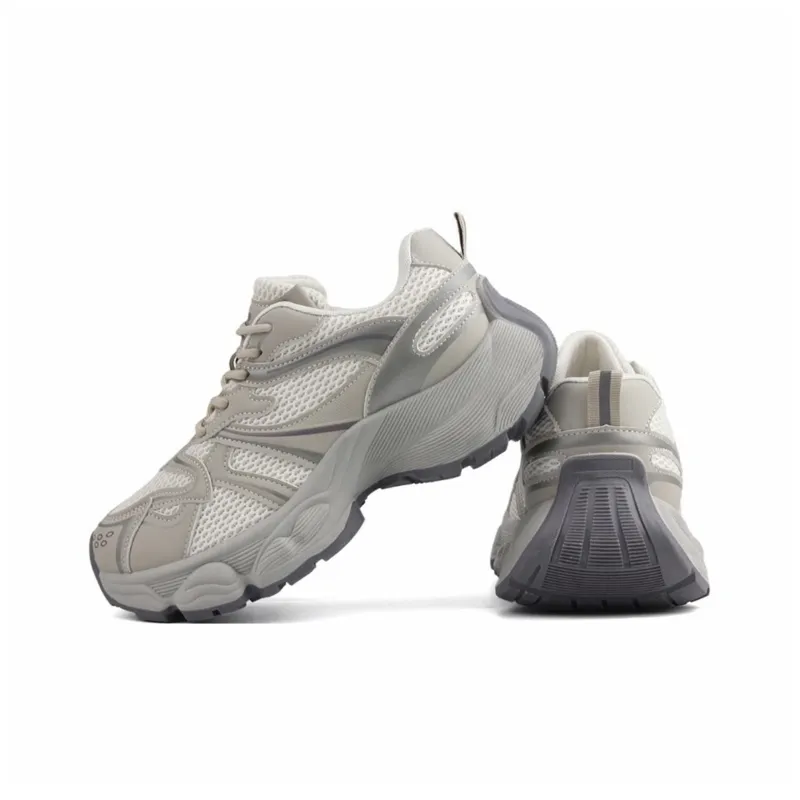 POEM KOEL Height Increasing Abrasion Resistant Lightweight Low Top Chunky Sneakers Women's-3