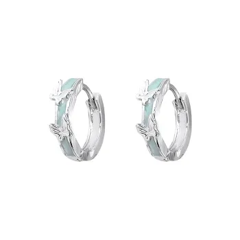 GUDUD Titanium Steel Alloy Earrings Women's