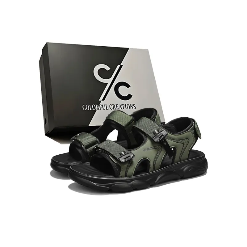 Colorful Creations Beach Sandals Men's-5