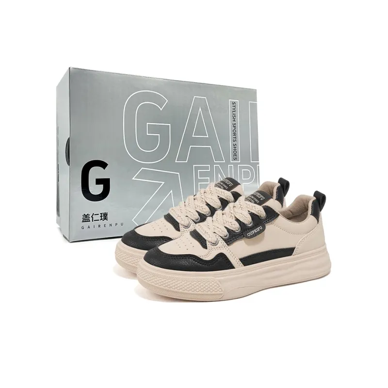 Gai Renpu Slip Resistant, Abrasion Resistant, Breathable Low Top Skateboard Shoes Women's-10