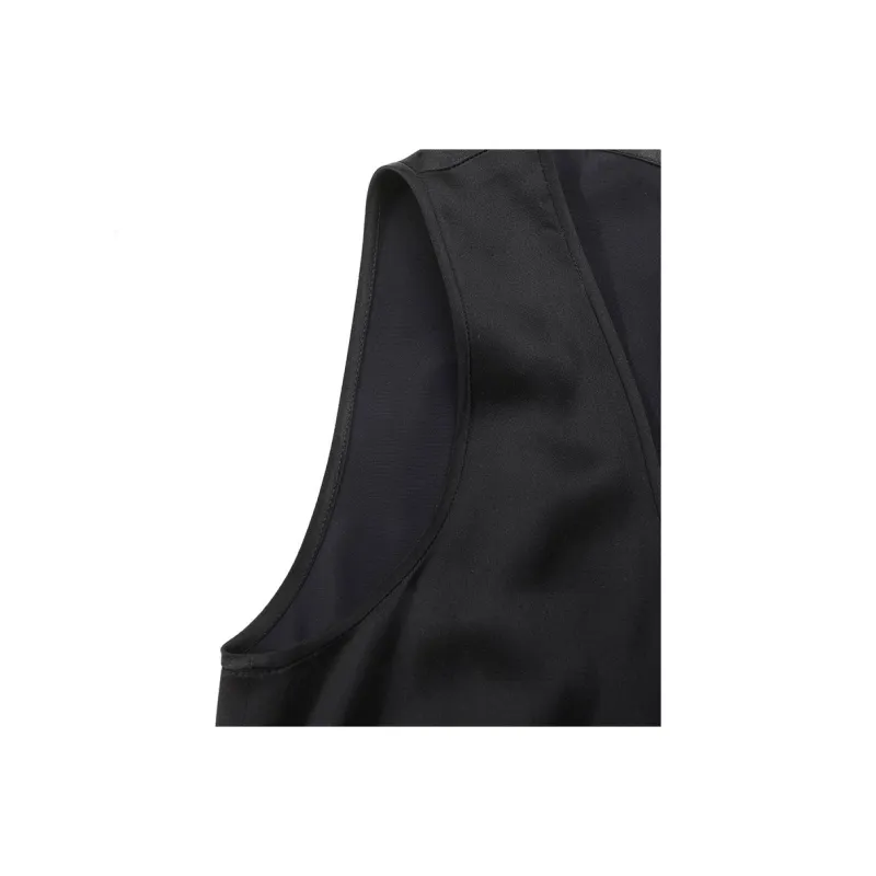 MaxMara Studio Tropea Collection Jumpsuit Women's Black-3