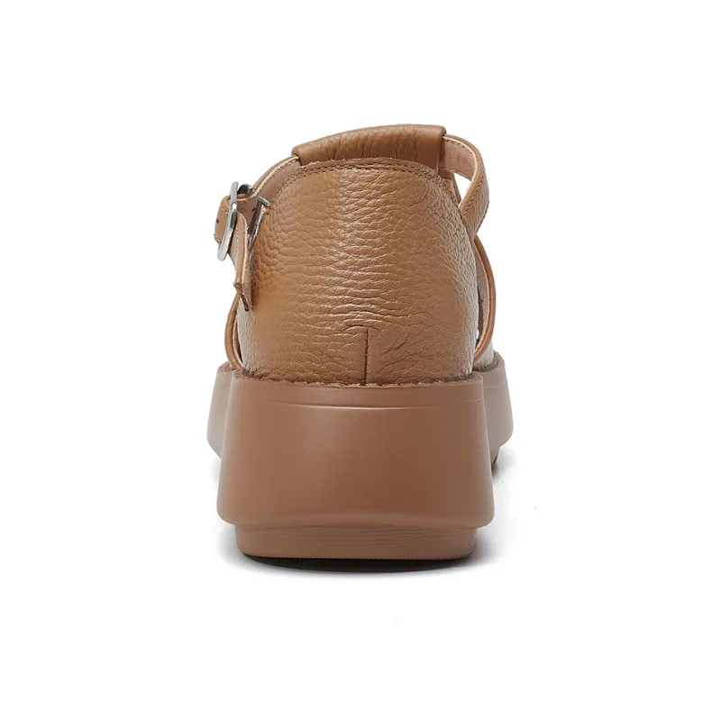 OULISASI One Strap Sandals Women's-13